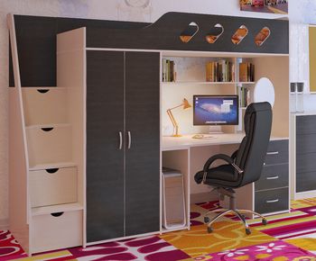 кровать чердак орбита 21